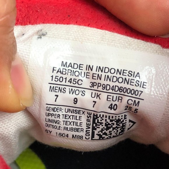 Converse Chuck Taylor All Star II Hi Red/White - Picture 13 of 14